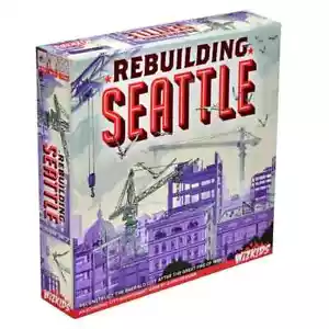 Rebuilding Seattle - Wizkids Board Game - Resource Management, Tile Laying, New! - Picture 1 of 1