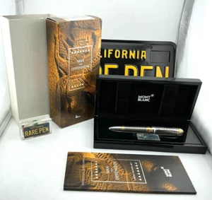 Montblanc MAX von OPPENHEIM Fountain Pen Sterling Silver 18K M nib NEW Year 2009 - Picture 1 of 9