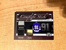 2022 Leaf Lumber Hockey - Steven Stamkos - Complete Stick Triple Relic #d 1/5