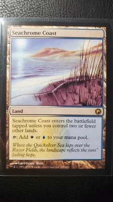 Seachrome Coast 229/249 NM MTG Scars Of Mirrodin Series  - Image 1 of 2