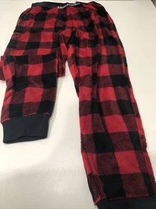 Abercrombie Red Plaid Pajama Bottoms Size 15/16 - Picture 1 of 2