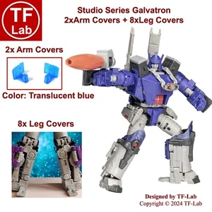 Studio Series 86 Galvatron Brazo Hueco Cubiertas + Rellenos para Piernas Kit de Actualización Transformadores - Imagen 1 de 6
