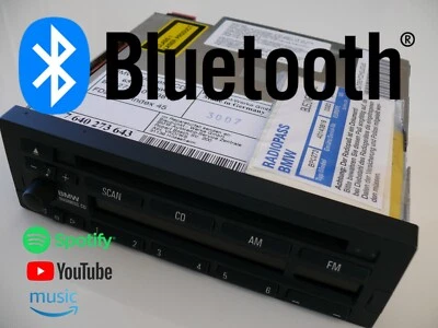 ORIGINAL BLUETOOTH BMW CD RADIO BUSINESS II E36 E38 E34 E30 Z3 E28 E31 840i NEU! - Bild 1 von 4
