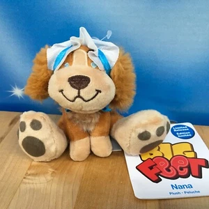Disney Store Tiny Big Feet NANA Dog From Peter Pan New With Tags 3.5" Plush RARE - Picture 1 of 8