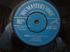 CAROL DEENE,  JAMES (HOLD THE LADDER STEADY),  HMV RECORDS 1962
