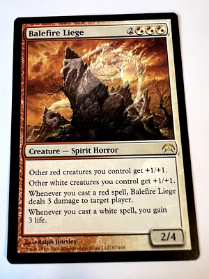 MTG Magic The Gathering Planechase Balefire Liege Rare LP - Image 1 of 2