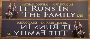 📽 It Runs In The Family (2003) - Double-Sided - Movie Theater Mylar Poster 5x25 - Picture 1 of 1