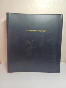 Vintage 1968 American Airlines AA Boeing 707 Operating Manual Binder JRRB - Picture 1 of 10