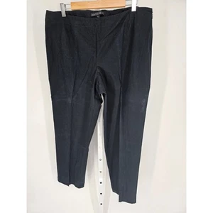 Lafayette 148 New York Women's Black Mid Rise Casual Pant Size 14 - Picture 1 of 4