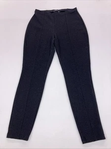 Express Women's Black Pull On Ponte Dress Pants Size Small Petite 26”x25” EUC - Picture 1 of 12