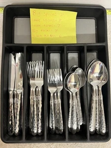 37-teiliges Set Cambridge Majesty 18/10 Edelstahl Besteck Silberbesteck - Bild 1 von 3