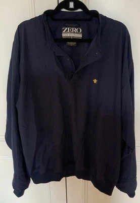 Gulph Mills Golf Club Zero Mens Navy Pullover Long Sleeve Jacket Size XL - Image 1 of 4