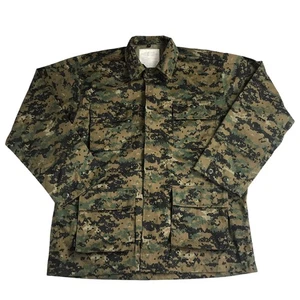 Mil-Tec Mens Army Combat Jacket Size Medium Utility Military Woodland Camo Field - Picture 1 of 9