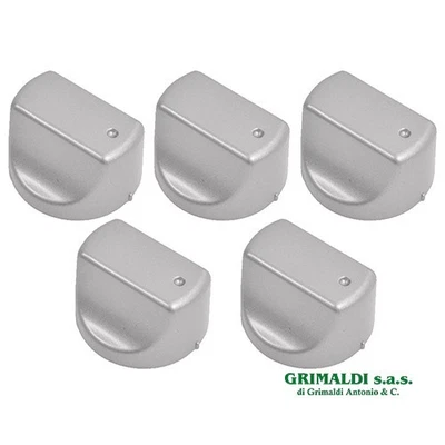 5 MANOPOLE P.I.PH6-9 (INOX) PIANO COTTURA ARISTON HOTPOINT C00276351 ORIGINALE - Immagine 1 di 3