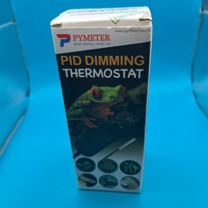Thermostat de gradation PID reptile avec minuterie de cycle 24 heures pour reptiles noir - Photo 1/6