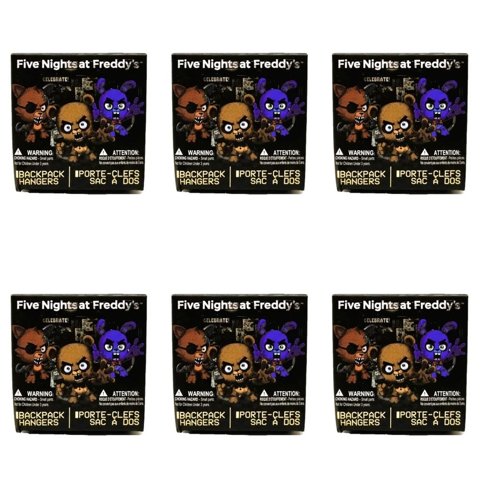 Five Nights at Freddy's ¡Celebra! Serie - Lote de 6 cajas ciegas nuevas precintadas Foto 1 de 1