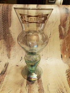 Star Trek Quarks Restaurant Bar Iridescent Clear Glass Las Vegas 8.75" - Picture 1 of 9
