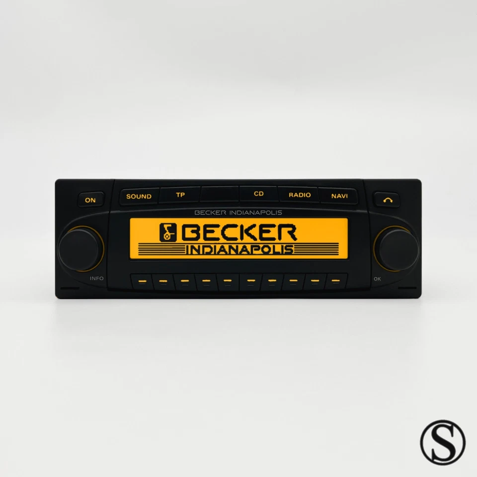 Becker Indianapolis BE7920 Radio für Mercedes W201 W124 W202 W210 W140 R129 SLK - Bild 1 von 4