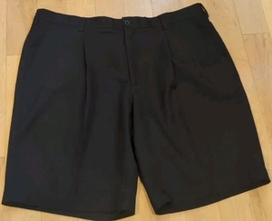 Pantalones cortos de golf Nike Golf Dri Fit plisados delanteros negros para hombre talla 38 - Imagen 1 de 5
