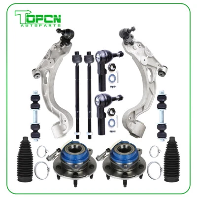 Front Lower Control Arm Tie Rod Wheel Bearing Hub For 2000-2005 Cadillac DeVille Foto 1 de 4