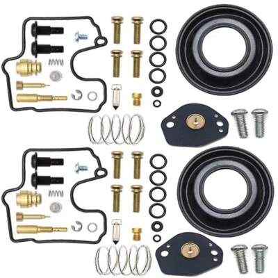 2 Kit de reconstrucción de reparación de carburador + diafragma para Suzuki VL1500 Intruder 1998-2004 Foto 1 de 3