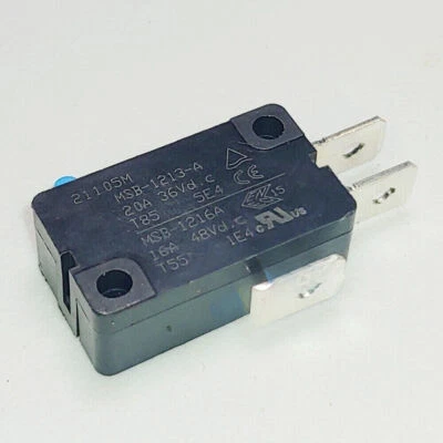 5PC Micro Limit Switch 3 pins 20A 36Vd.c 16A 48Vd.c MSB-1213-A / MSB-1216A - Image 1 of 4