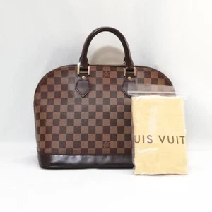 Louis Vuitton Damier Alma Handbag Brown - Picture 1 of 5