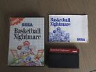 JEU SEGA MASTER SYSTEM BASKETBALL NIGHTMARE COMPLET