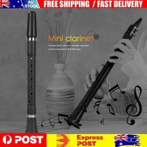 Clarinet B Flat Professional Performance Beginner Woodwind Musical Instrument - Picture 1 of 8