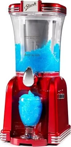Frozen Getränkebereiter Margarita Slush Maschine für Zuhause, 32 Oz Slushy Maker, Retro Rot - Bild 1 von 6
