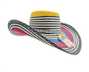 Colombian Vueltiao Hat, Sombrero Colombiano, Sombrero Vueltiado - Picture 1 of 11