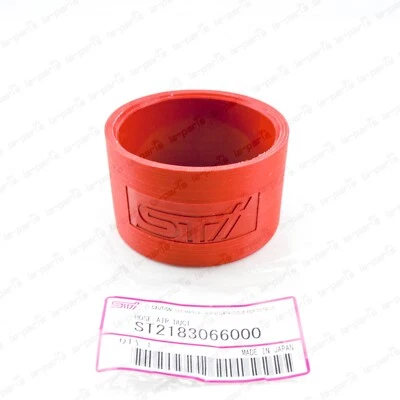 New Genuine STI For Subaru Impreza GD Silicon Hose Air Duct  ST2183066000 JDM - Image 1 of 4