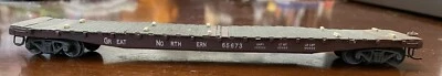 RARE HO Resin GN Great Northern 65000 Flatcar Chad Boas Like Sunshine BUILT RTR - Image 1 of 4
