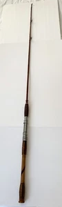Antique Horrocks Ibbotson Wood Split Bamboo Fishing Rod - Picture 1 of 12