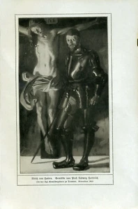 Ulrich von Hutten -- Ludwig Herterich  - S/W - 1916 - Kunstdruck - Picture 1 of 1