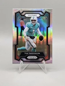 Tua Tagovailoa 2023 Panini Prizm Silver Holo #190 Miami Dolphins 💥  - Picture 1 of 2