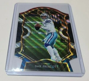 Panini Select Dak Prescott Prizm 2020 tricolor troquelado #9 Dallas Cowboys - Imagen 1 de 2