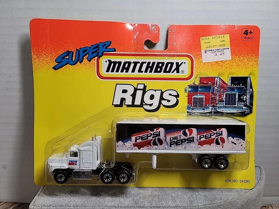 Matchbox 34330 Super Rigs Mack Ringling Bros B&b Circus Semi MOC 1998