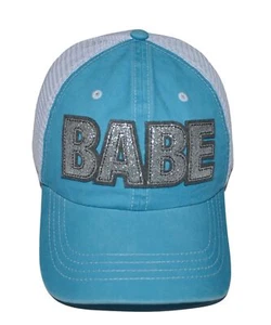 Popfizzy Womens Babe Baseball Caps, Bling Trucker Hat, Girls Baseball Cap... - Picture 1 of 4