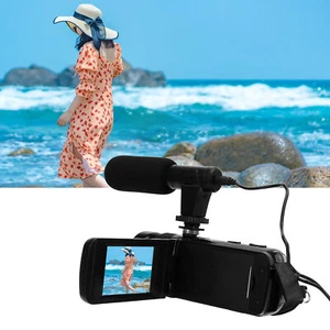 1080P Videokamera 16MP 2.4in Flip Screen Vlogging Kamera 16X Zoom HD Digita TOS - Bild 1 von 24