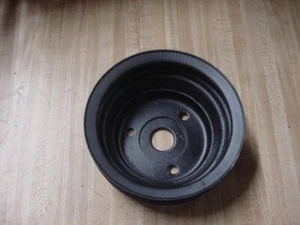 69-74 Chevy 350 Camaro Chevelle Nova GM 3956666AG 2 belt crankshaft pulley - Picture 1 of 5