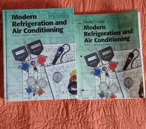 Modern Refrigeration & Air Conditioning (Hardcover)And Study Guide G-W Publisher - Picture 1 of 12