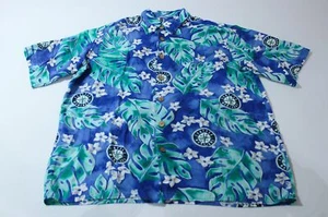 Seattle Mariners Men's Reyn Spooner Vintage MLB Hawaiian Shirt SV3 Multi Medium - Picture 1 of 4
