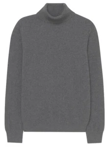 Neu mit Etikett Naadam Herren XXL 100 % Kaschmir Rollkragenpullover Granit $ 228 - Bild 1 von 8