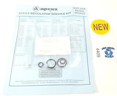 Apeks Flight Service / Rebuild Kit 2nd Stage Scuba Dive Regulator AQA AP0254 - Image 1 of 4