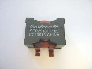 Inductor COILCRAFT SER2918H-103KL SER2918H-103 cobre fijo - 1 pieza / ¡NUEVO! De lote antiguo - Imagen 1 de 2
