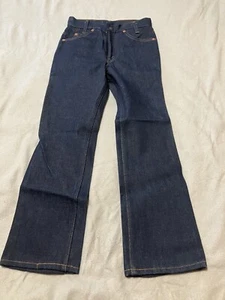 Vintage LEVIS Saddleman Boot Jeans Boys Size 9 316-0617 -NEW- Junior ORANGE TAB - Picture 1 of 9