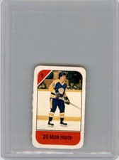 1982-83 POST CEREAL MINI NHL HOCKEY CARD MARK HARDY LOS ANGELES KINGS #NNO