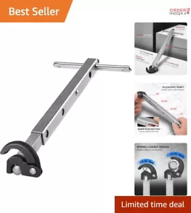 Telescopic Sink Wrench with 180° Rotating Head - 3/8" to 1-1/4" Capacity - Picture 1 of 9