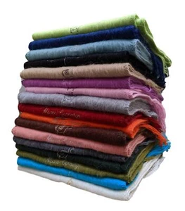 Bufanda de Lana Mezcla de Alpaca de Lujo Nueva Comercio Justo Hecha en Perú Unisex MUCHOS COLORES - Imagen 1 de 23
